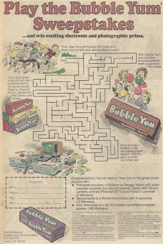 bubbleyumsweepstakes