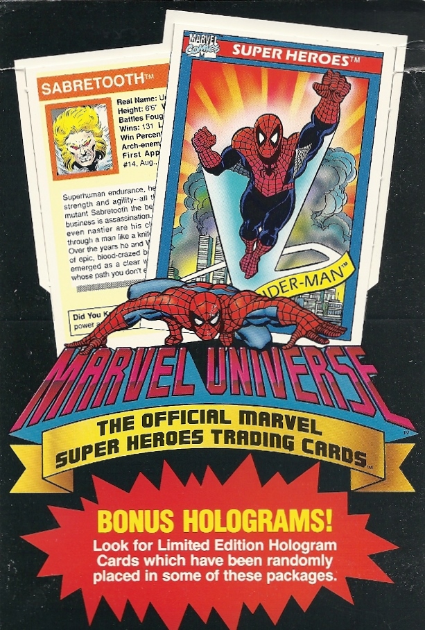 Trading Card Set of the Week  Marvel Universe (Impel, 1990) | blog into  mystery
