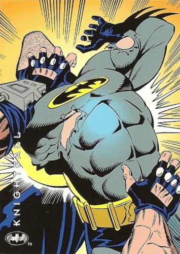 Bane breaks Batman's back