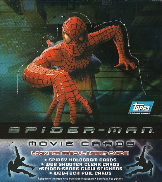 Spider-Man movie cards Topps