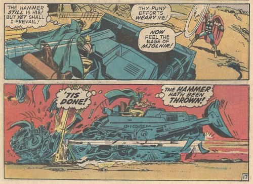 Thor and Loki bulldozer